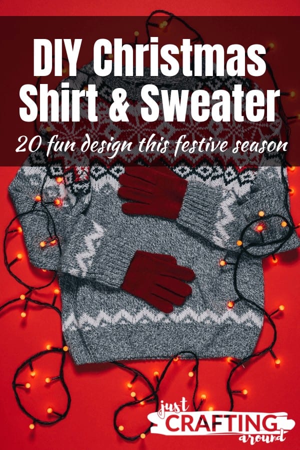 DIY Christmas Shirts and Sweaters