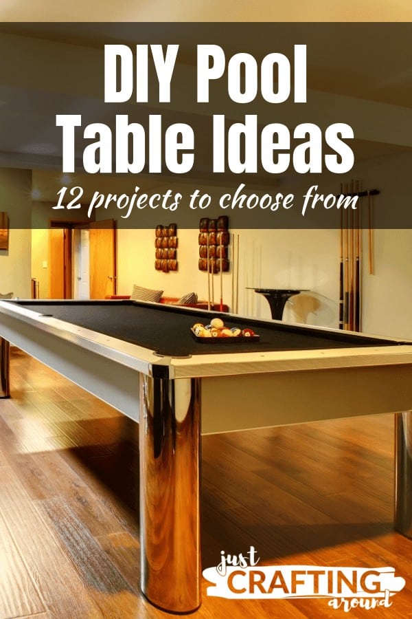 Diy Pool Table Plans For Your Home - Diy Plywood Pool Table Cover