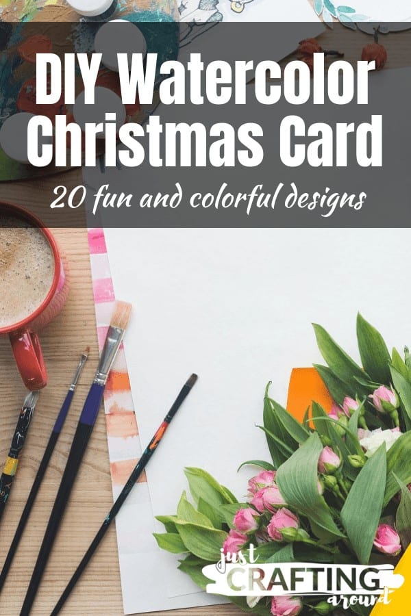 DIY Watercolor Christmas Cards for the Artsy