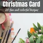 DIY Watercolor Christmas Card