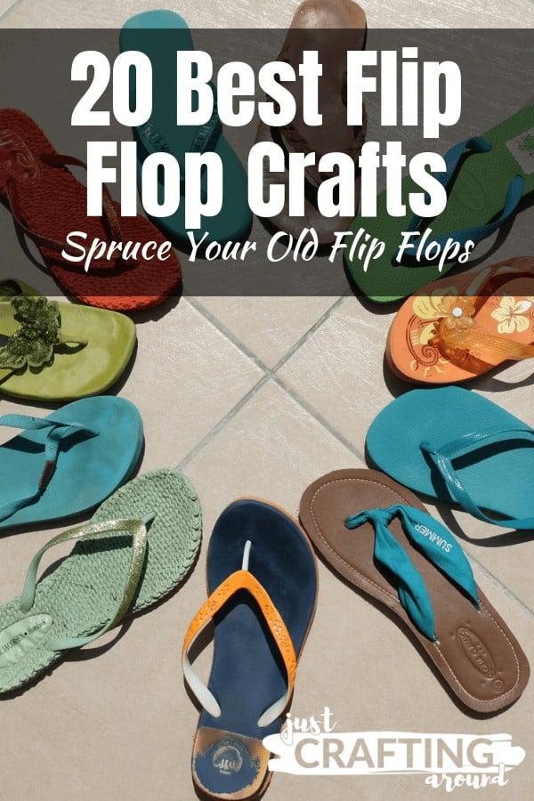 DIY Flip Flop Crafts Ideas to Spruce Your Flip Flops - JustCraftingAround