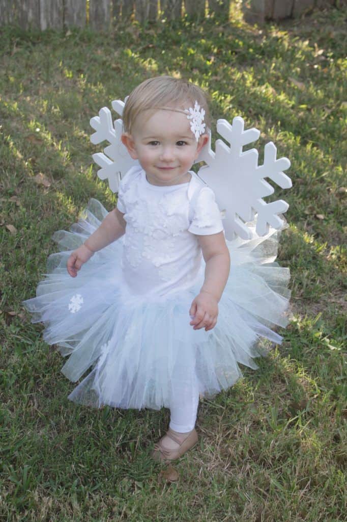 DIY Angel Snowflake Costume