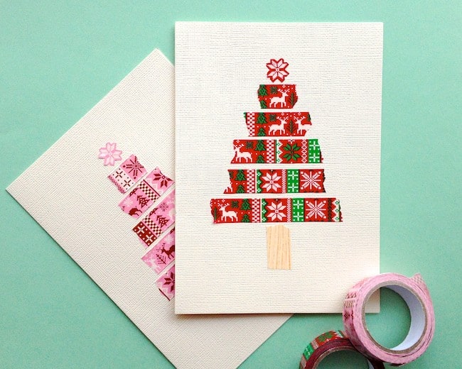 Christmas Card Tree
