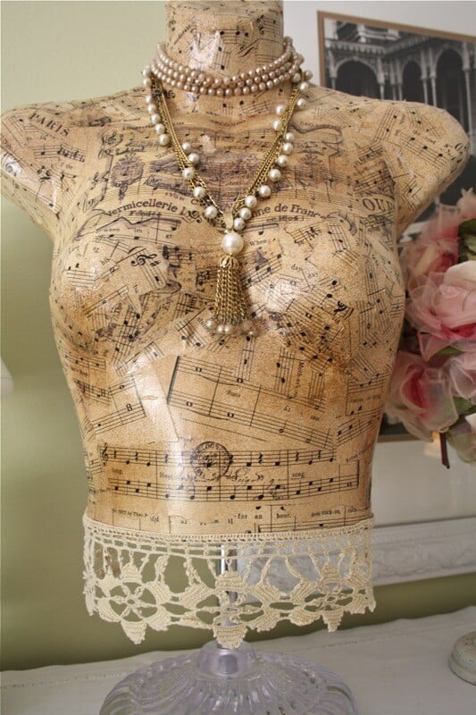 Polka Dot Dressform