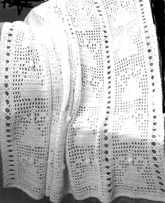 Angel Baby Crochet Afghan Pattern