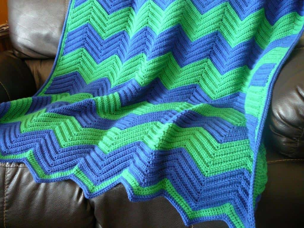 Chevron Love Car Seat Blanket