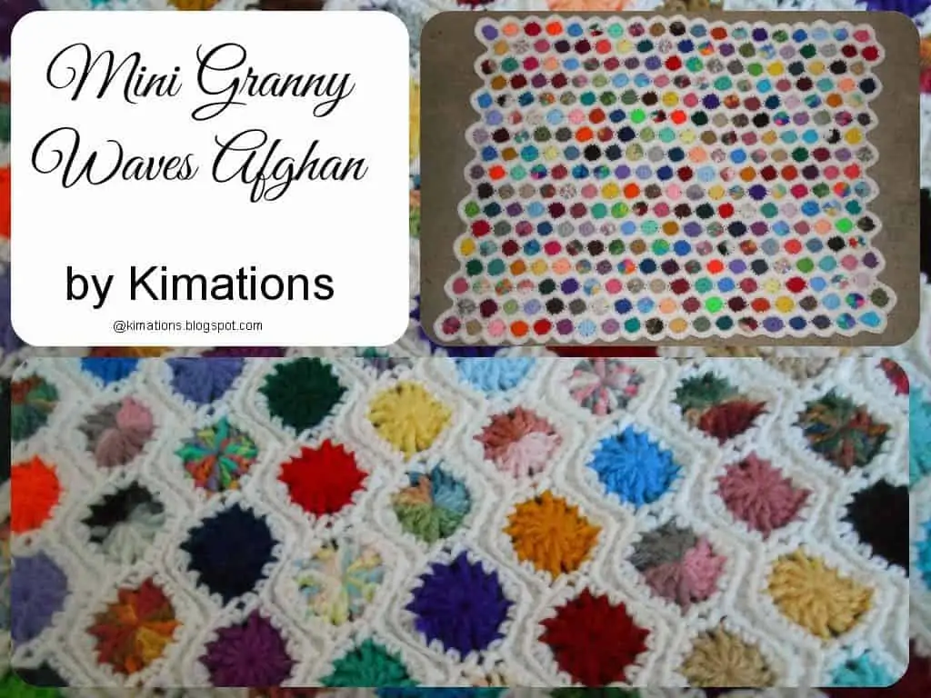 Mini Granny Waves Afghan