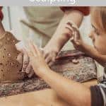 Sculpting Clay with Kid