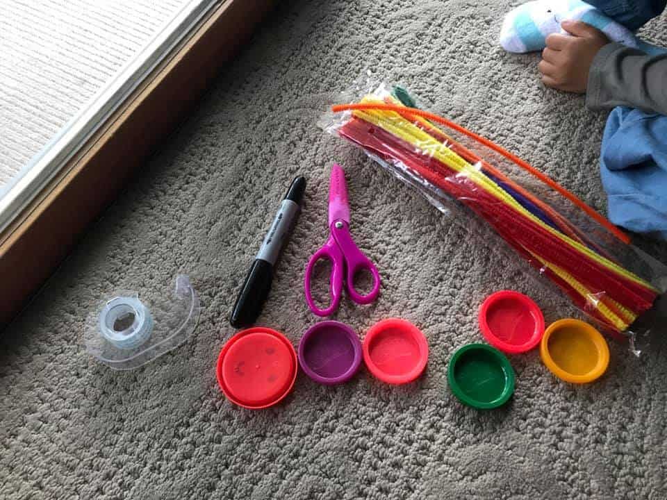 How To Reuse Playdough Container Lids JustCraftingAround