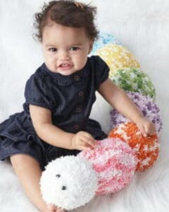 16 Creative Bulky Yarn Crochet Pattern Ideas 9 Colorful Caterpillar Toy new Large500 ID 3695474