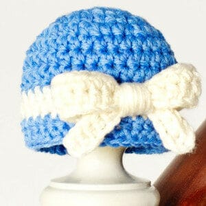 Cuddly Newborn Crochet Hat Medium ID 715680