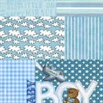 baby boy blue quilt