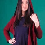 women hooded cloak