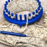 knitting with round loom