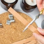 wood wick for candle making