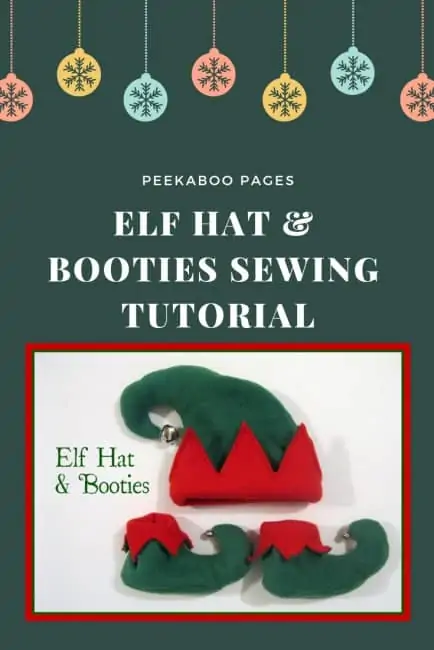 DIY Christmas Elf Costume Ideas for You 4 100 Elf Hat Booties Sewing Tutorial 434x650 1