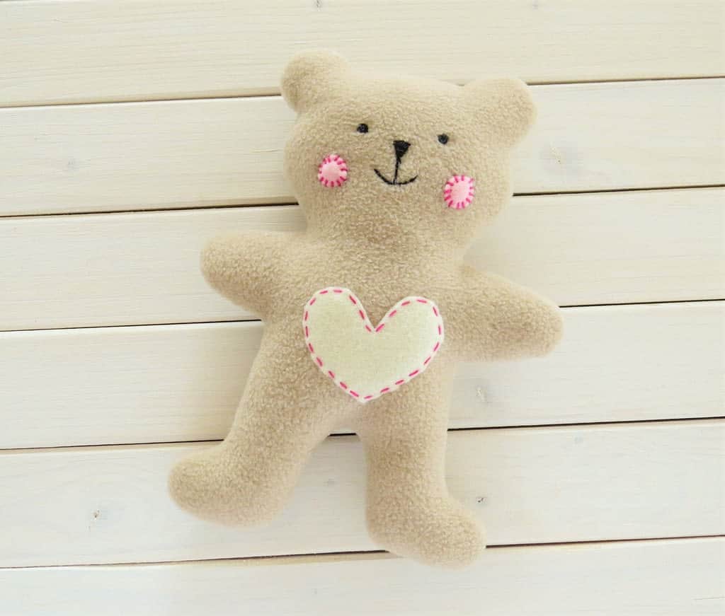 DIY Teddy bear baby toy 2