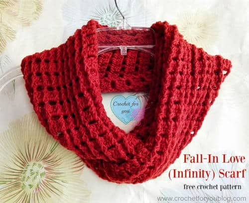 Fall In Love Crochet Infinity Scarf Pattern Large500 ID 1273131