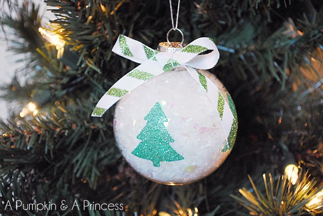 Glitter Tree Ornament1