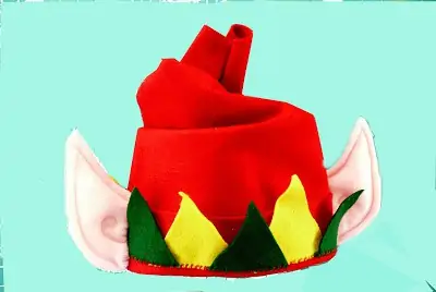 DIY Christmas Elf Costume Ideas for You 7 Hat with ears