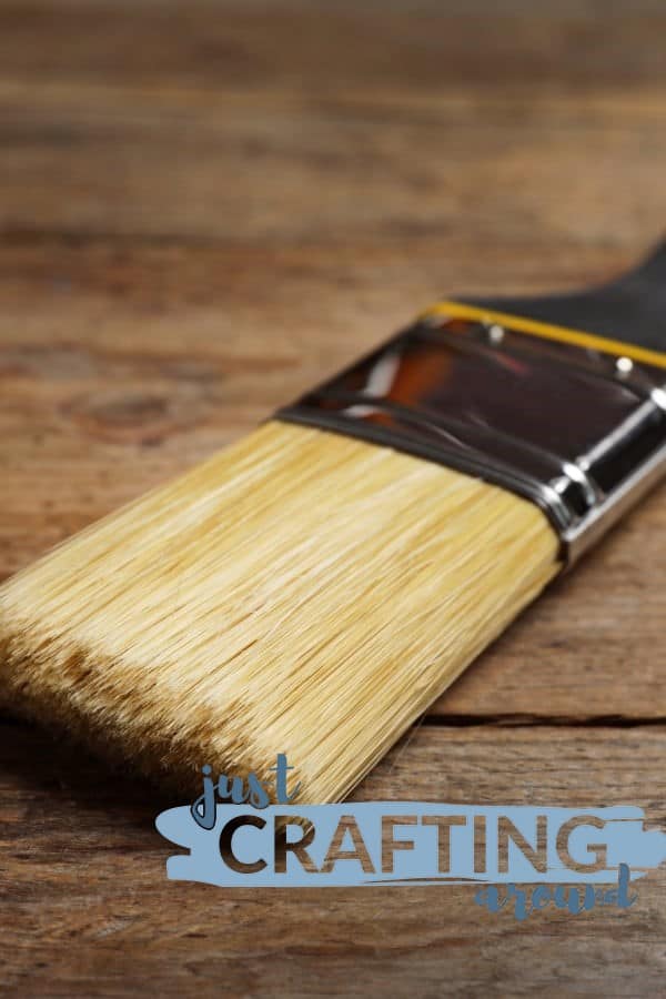 Brush for Polyurethane Guide JustCraftingAround