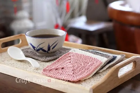 granny square coasters