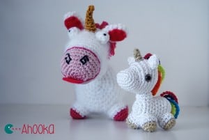 tiny unicorn amigurumi by ahooka3 300x201 1
