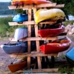 15 Awesome DIY Kayak Rack Plans And Ideas