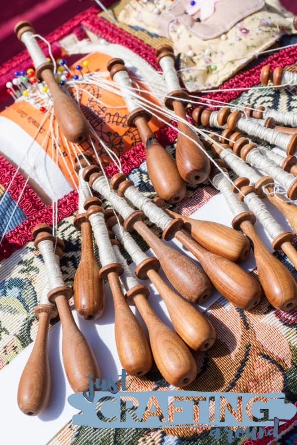 What Is Bobbin Lace? JustCraftingAround
