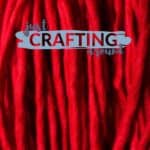 Red acrylic fabric 1