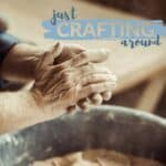 potter hands taking clay 1