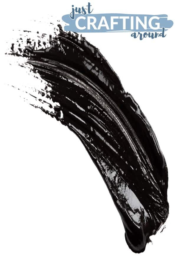 How To Make Black Paint - JustCraftingAround