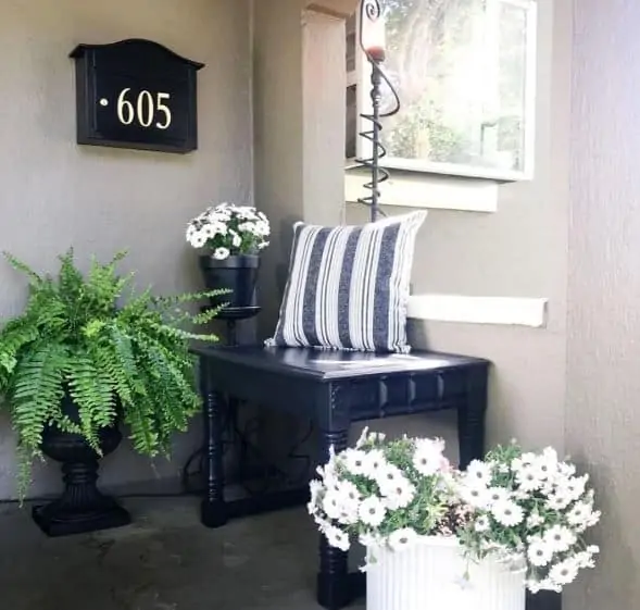 13 Small Front Porch Ideas On A Budget 10 Cushion oclock