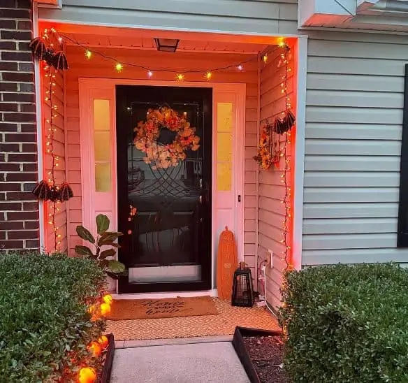 13 Small Front Porch Ideas On A Budget 4 Let there be light