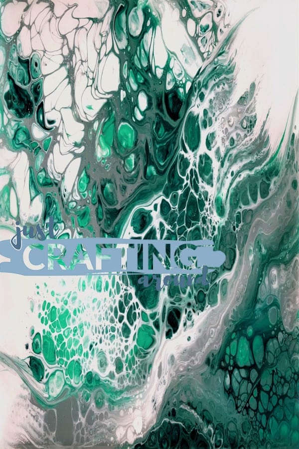 How To Get Cells In Acrylic Pour JustCraftingAround