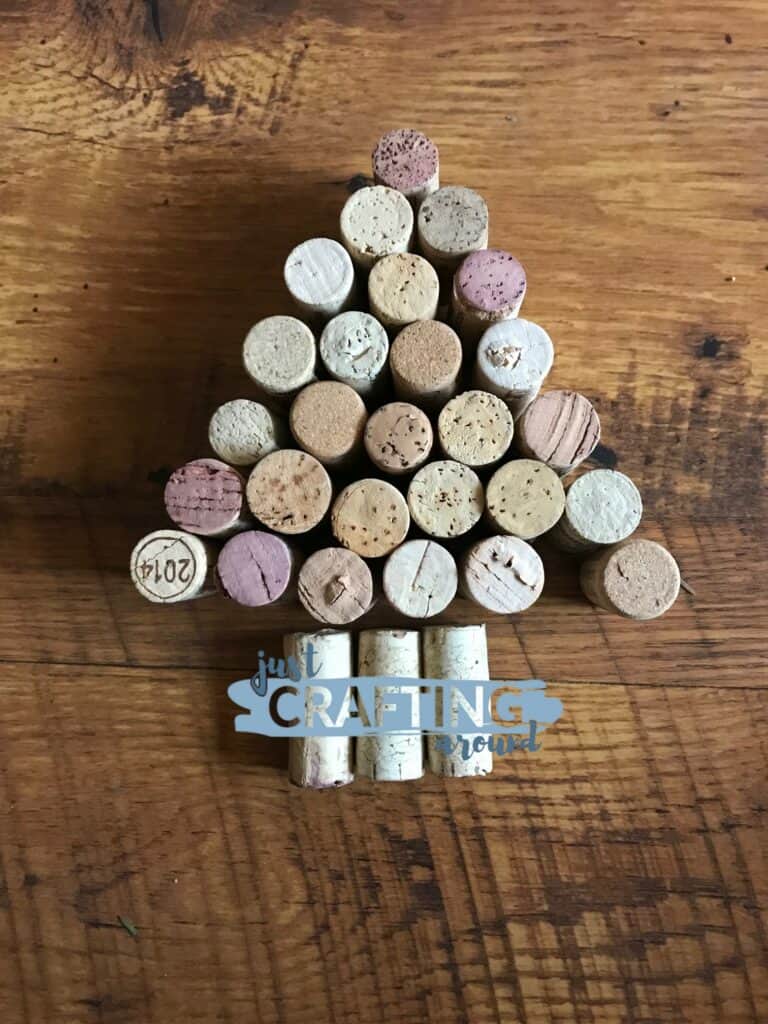 wine cork christmas tree 2