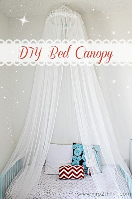 DIY bed canop