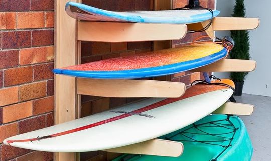 surfboard rack 10