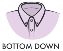 button down collar