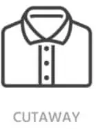 20 Different Types of Collars for Men and Women: Which Is Right for You? 5 cutaway collar