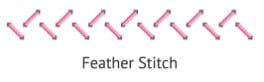feather stitch