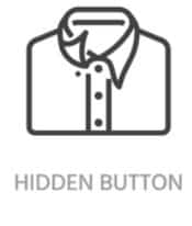 hidden button collar