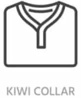 20 Different Types of Collars for Men and Women: Which Is Right for You? 17 kiwi collar