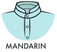 mandarin collar