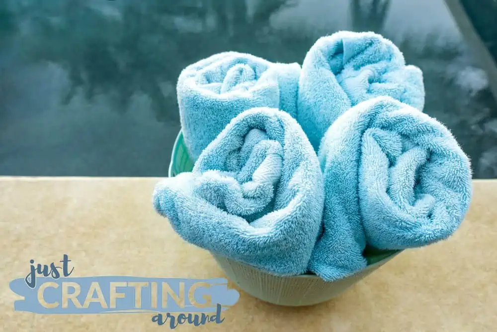 38 Towel Storage Ideas: How to Organize Your Towels 14 pool towel basket