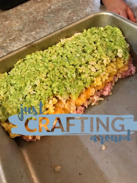 Rainbow Rice Krispie Treats Recipe 6 rainbow rice krispies 6