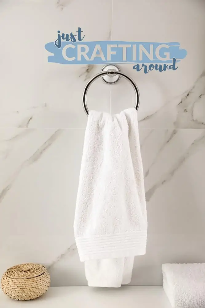 38 Towel Storage Ideas: How to Organize Your Towels 3 towel ring