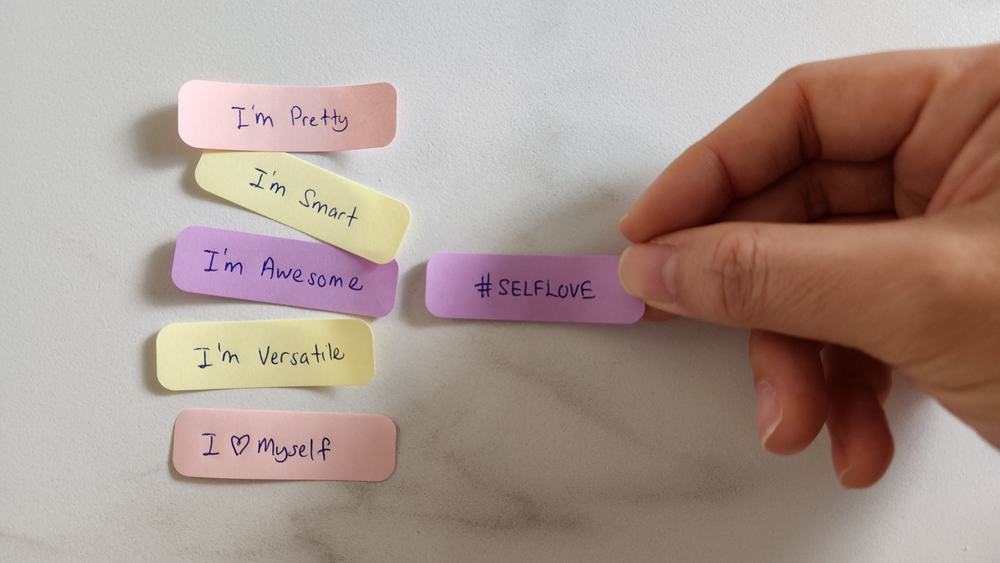 Daily self affirmation notes