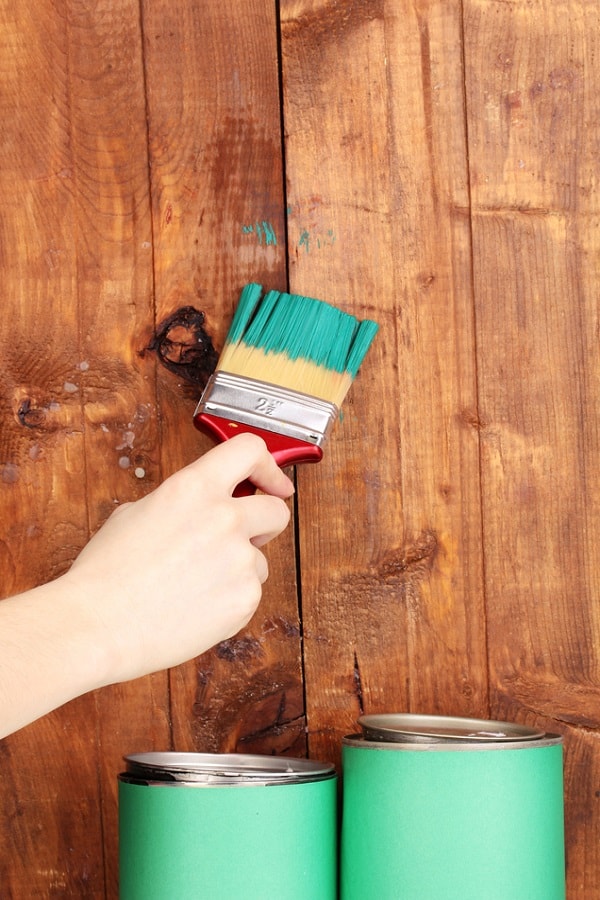 How To Paint a Wooden Fence JustCraftingAround