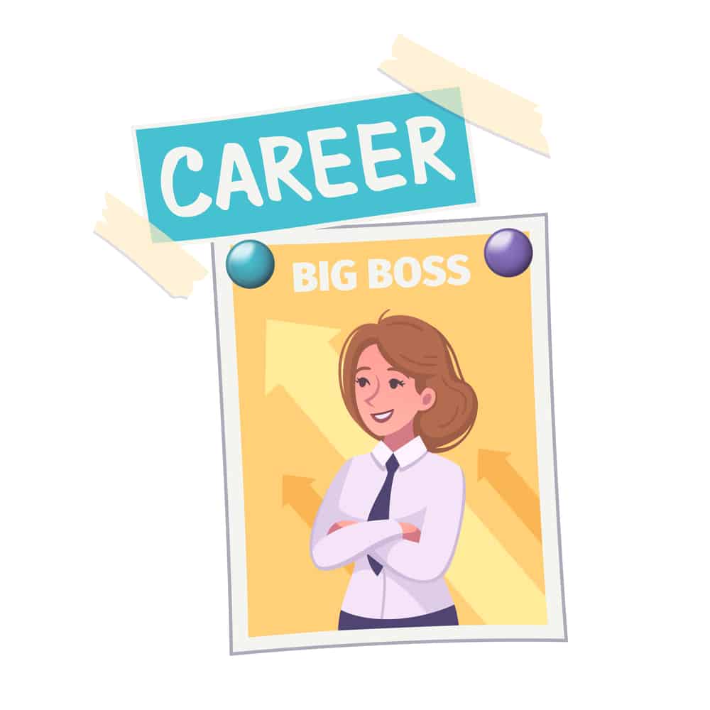 Vision Board Career Composition